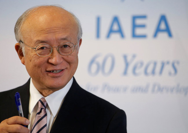 IAEO Yukiya Amano