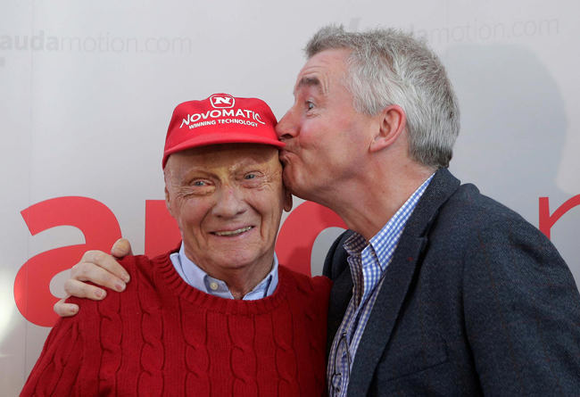 Lauda Motion Niki Lauda Michael O'Leary